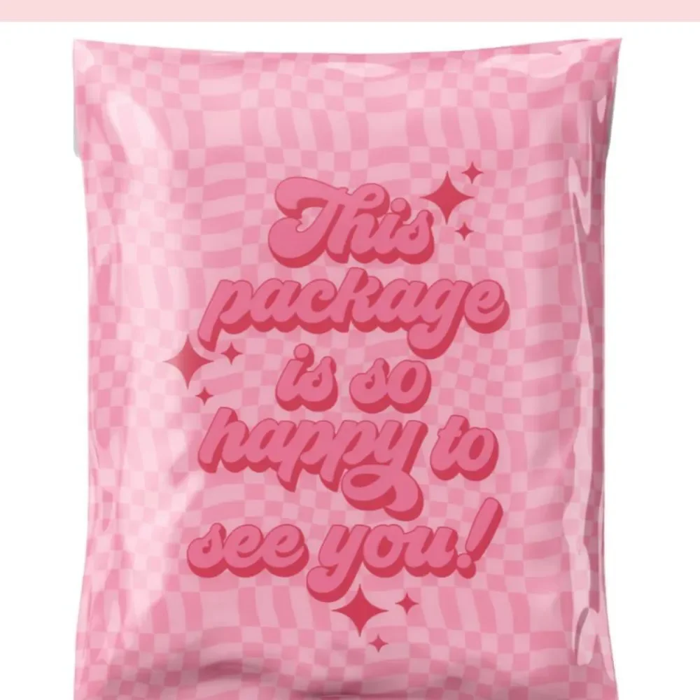 Poly mailers mixed sizes 35 poly mailers 35 stickers